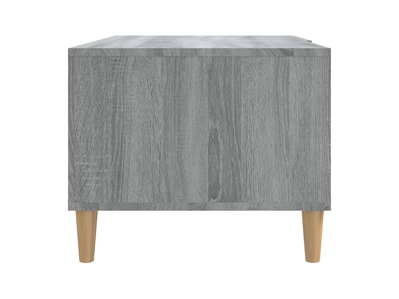 Mesa de centro | Mesa auxiliar madera contrachapada negro 55x55x36,5 cm SHL529627