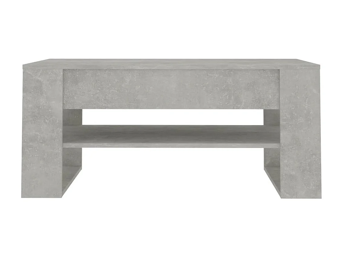 Mesa de centro | Mesa auxiliar de madera maciza de pino negro 80x50x35 cm SHL296025