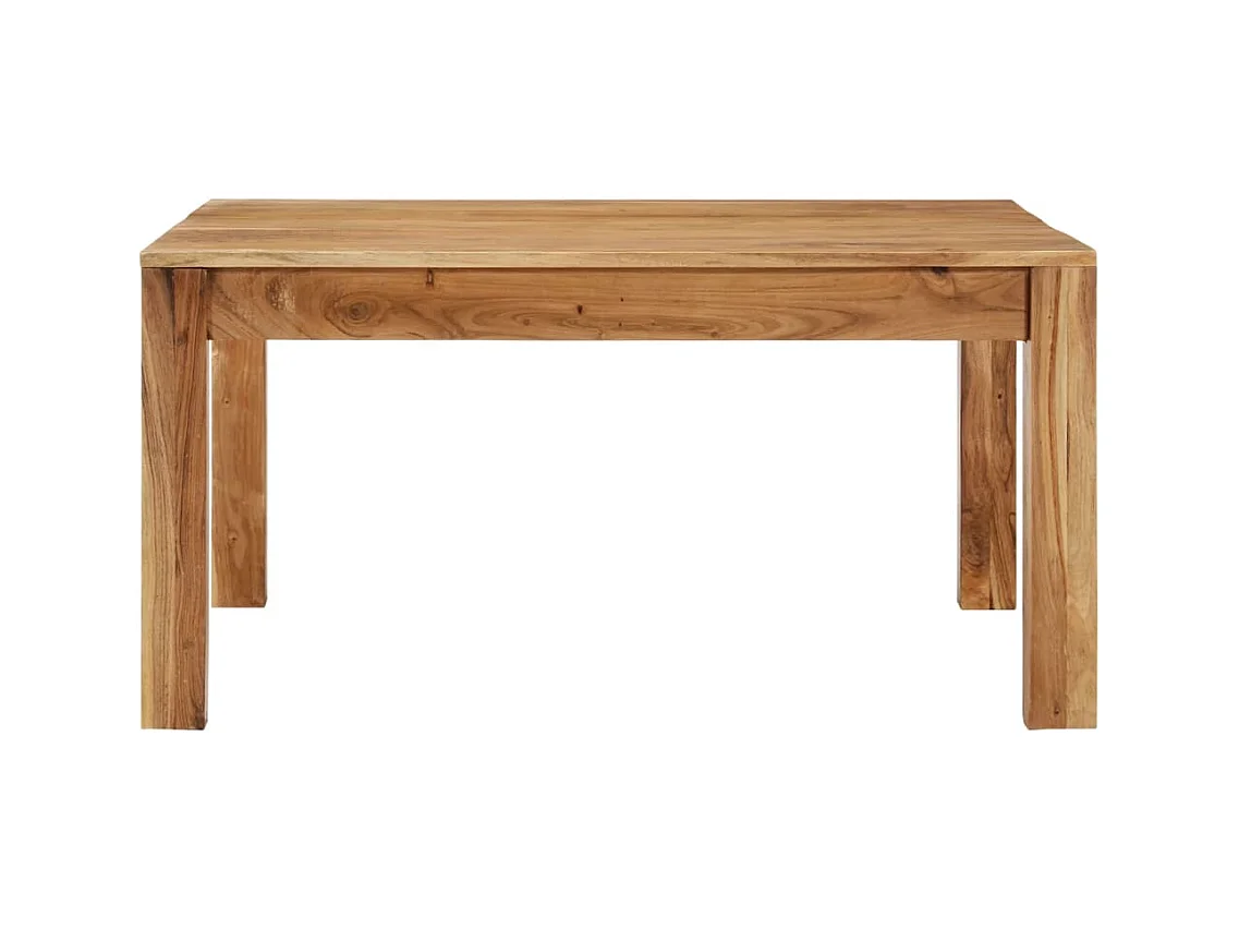 Mesa de centro | Mesa de apoio | Mesa de café 80x80x40 cm madeira de acácia maciça