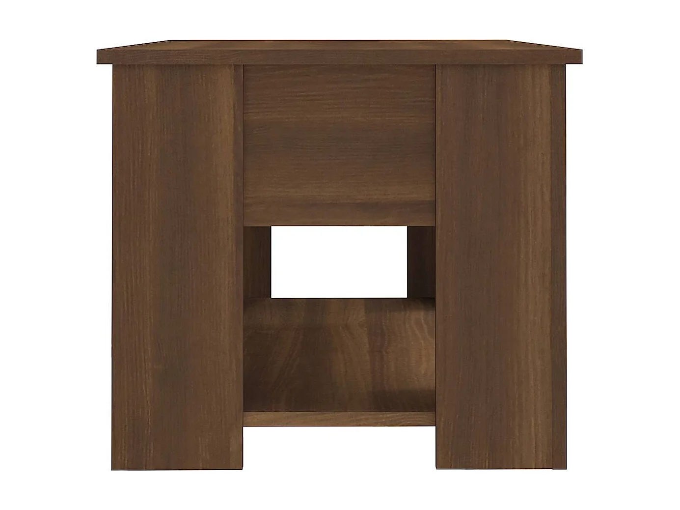 Mesa de centro | Mesa auxiliar madera de ingeniería roble marrón 79x49x41 cm SHL3318