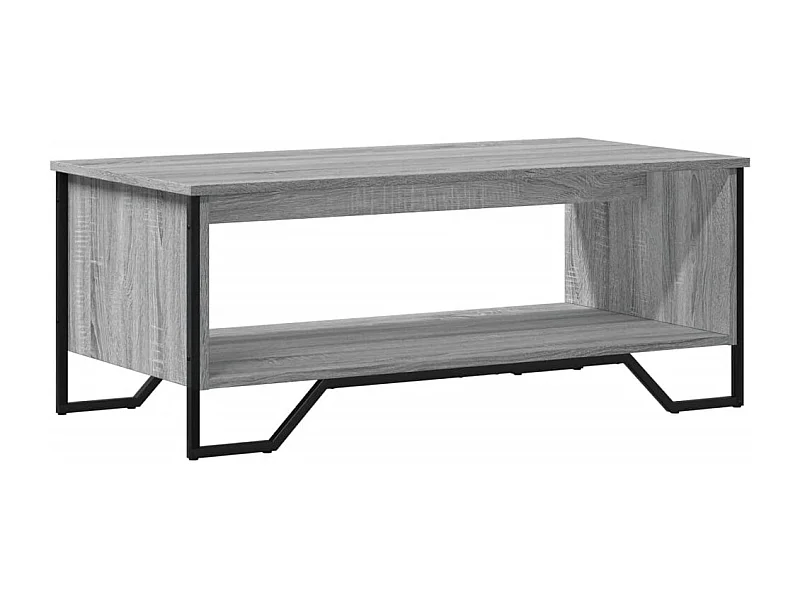 Couchtisch-Wohnzimmertisch-Beistelltische Grau Sonoma 100x51x40 cm Holzwerkstoff SHL43190