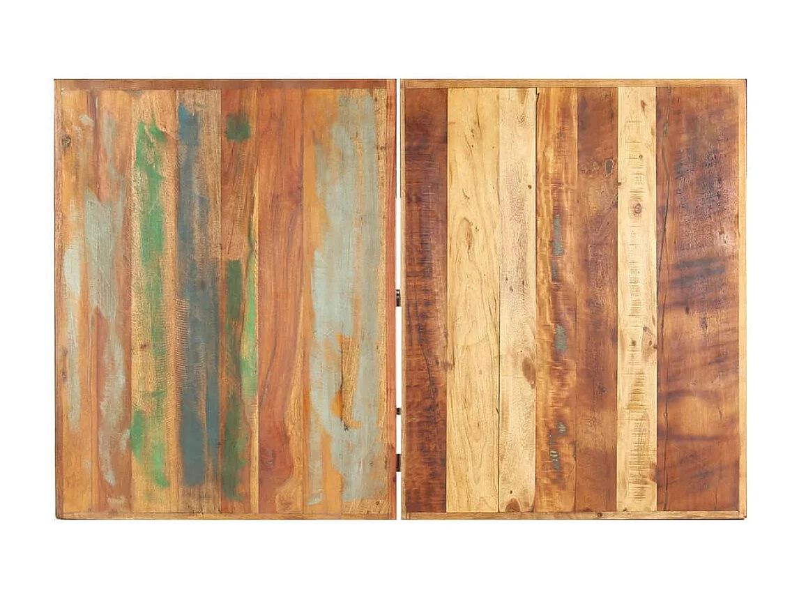 Mesa de centro | Mesa de apoio | Mesa de café 142x90x42 cm madeira recuperada maciça