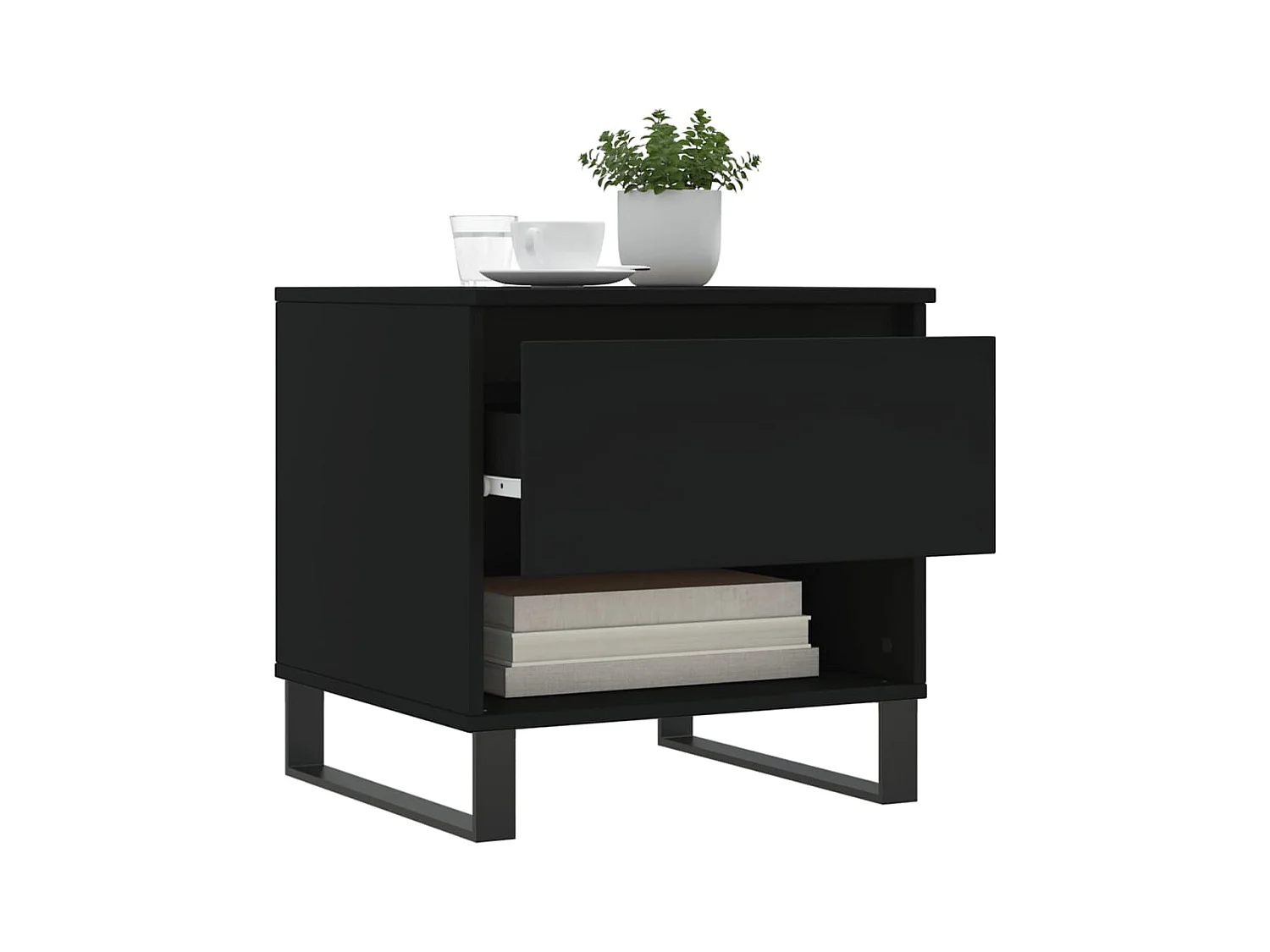 Mesa de centro | Mesa auxiliar multicolor 100x50x35 cm madera maciza reciclada SHL3390