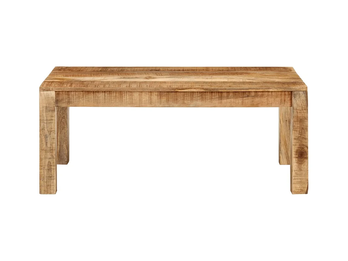 Table basse salon-Table d'appoint 100x55x40 cm bois de manguier massif SHL70782