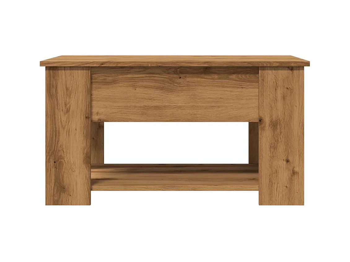 Mesa de centro-Mesa auxiliar transparente vidrio templado 100x50x35 cm SHL2874