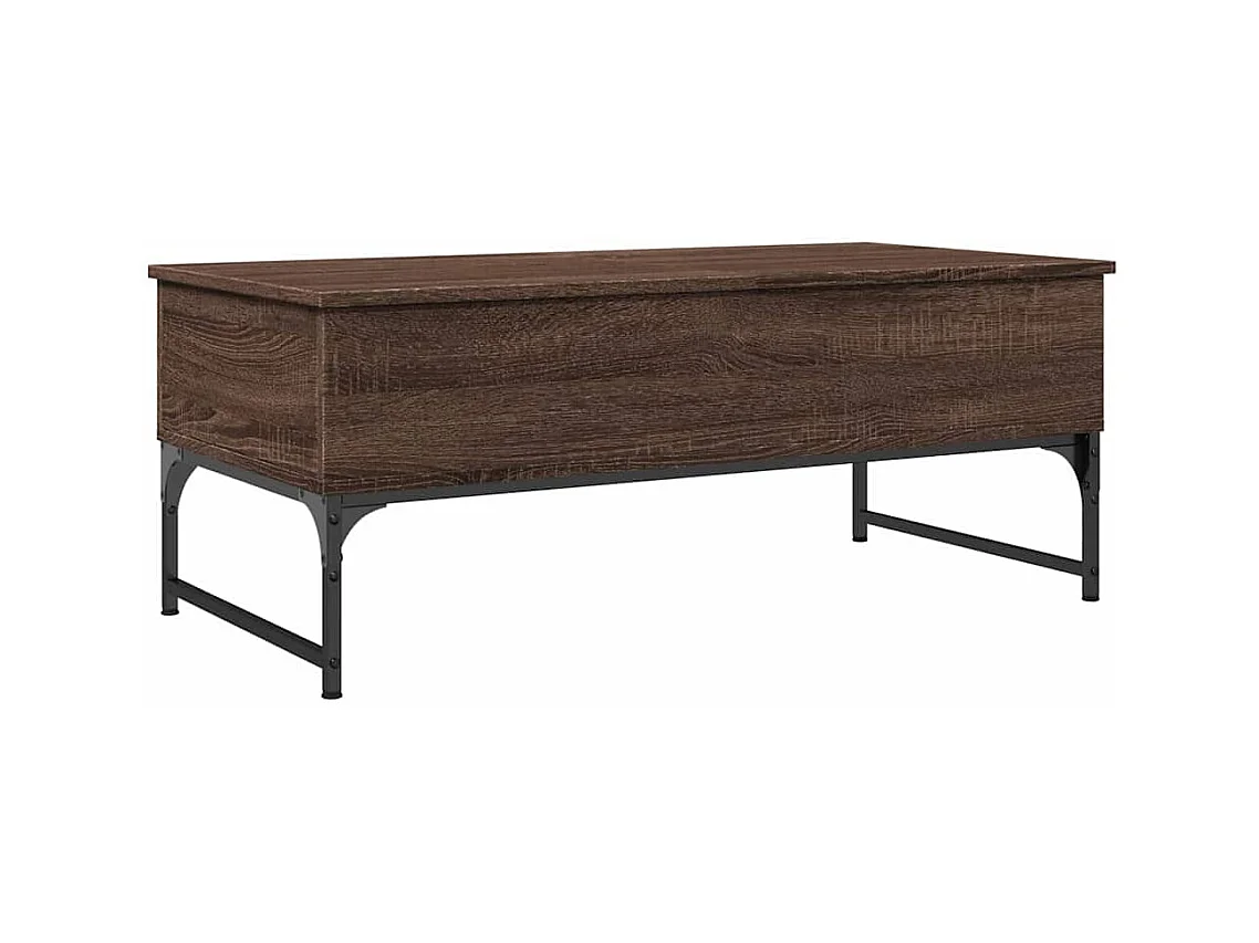 Mesa de centro-Mesa auxiliar de madera maciza reciclada Ø68x43 cm SHL338236