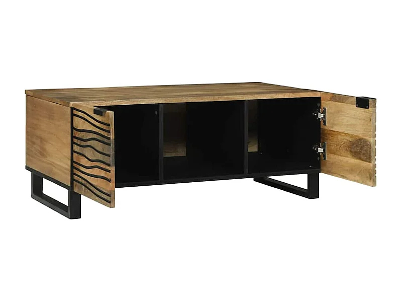 Mesas de centro apilables | Mesitas auxiliares 3 pzas madera ingeniería roble humo SHL1406