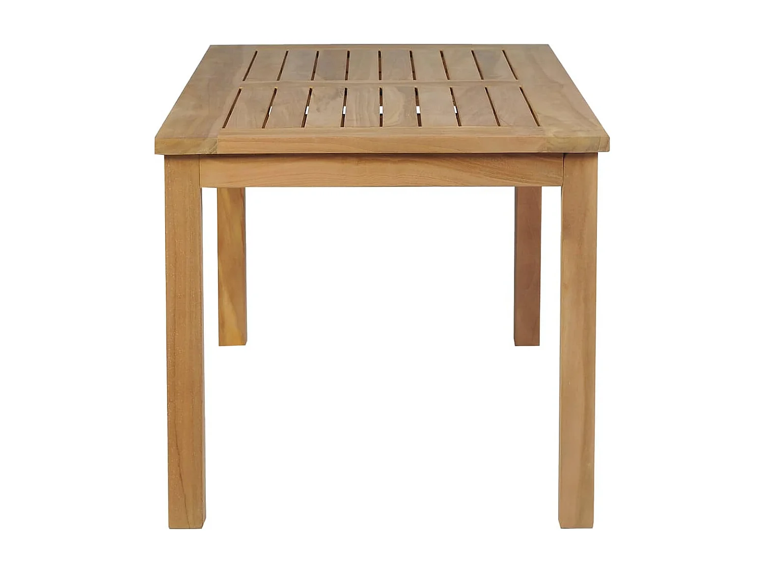 Couchtisch-Sofatisch 90x50x45 cm Massivholz Teak SHL73630