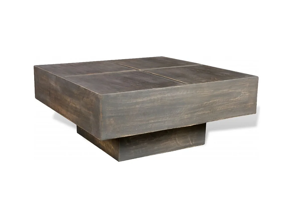 Juego de Mesas de centro | Mesa auxiliar contrachapada color roble 48x30x45cm SHL4944