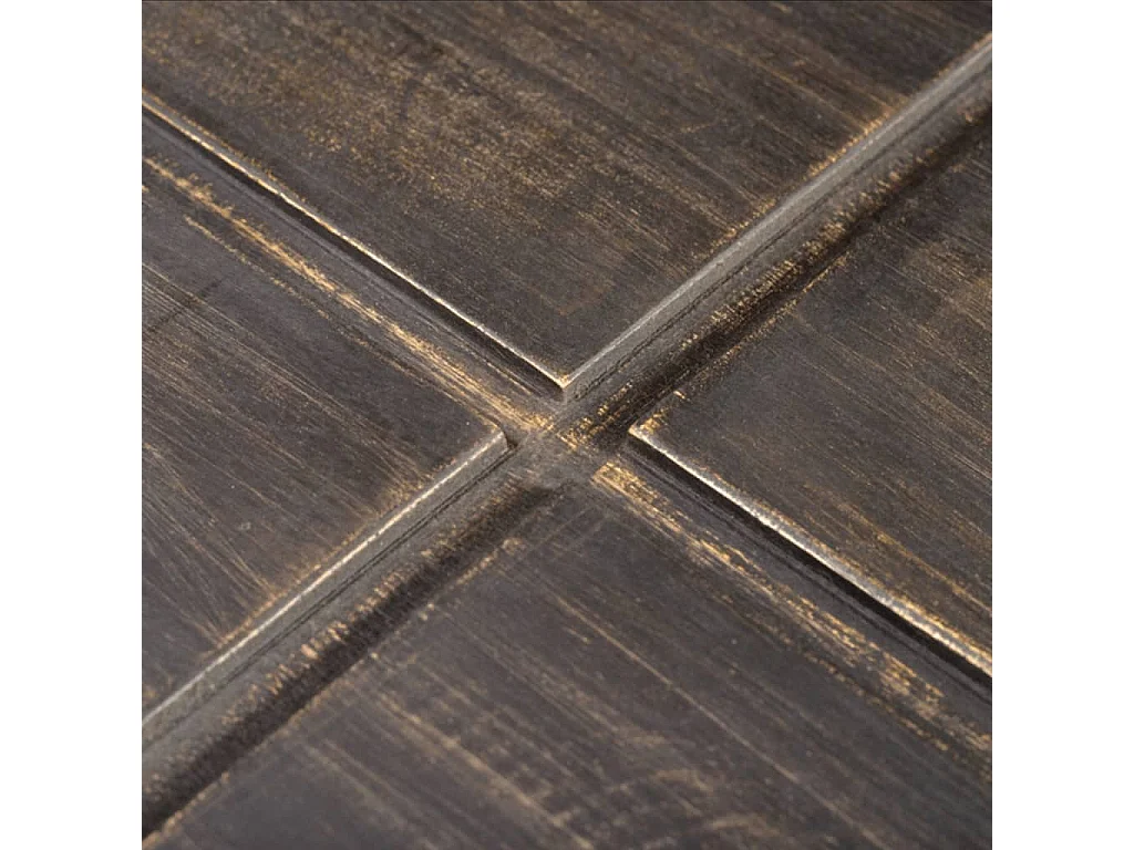 Couchtisch-Beistelltisch-Sofatisch Dunkelbraun Quadratisch Massivholz Mango SHL90147