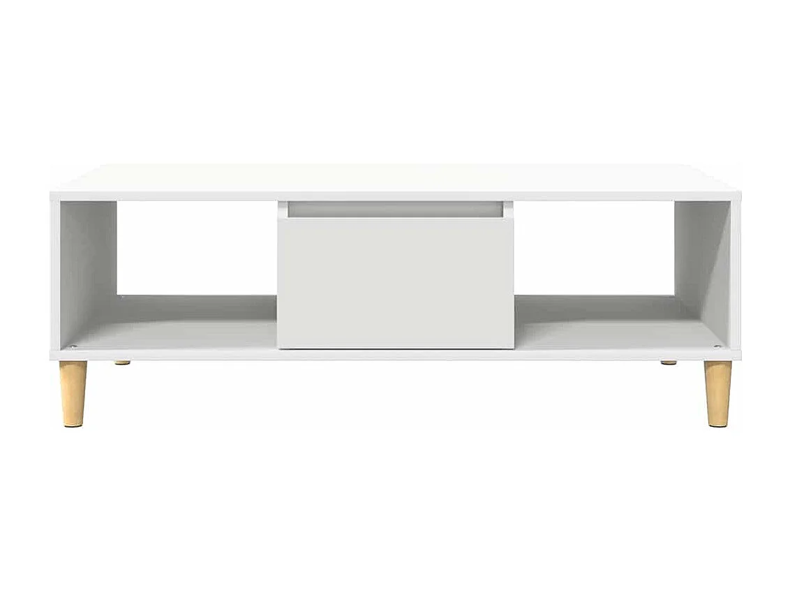Table basse salon-Table d'appoint Blanc 102x55x35 cm SHL64924