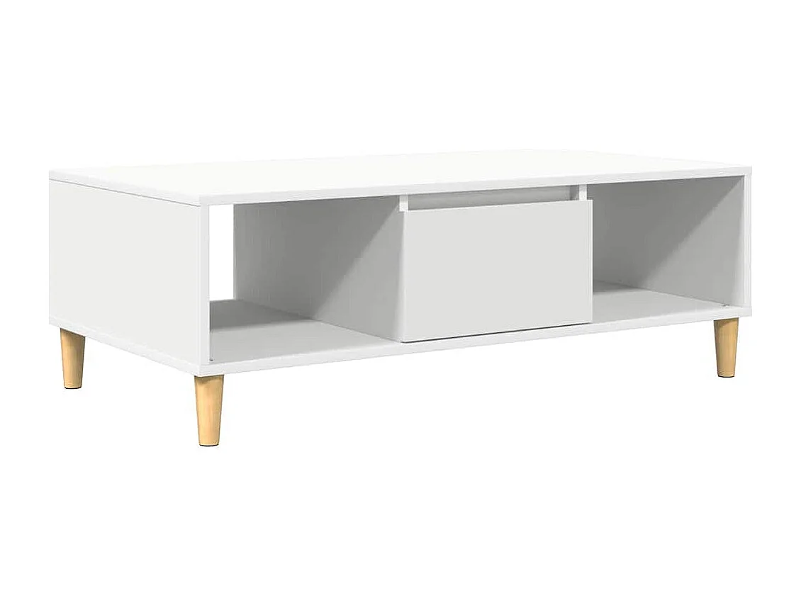 Table basse salon-Table d'appoint Blanc 102x55x35 cm SHL64924