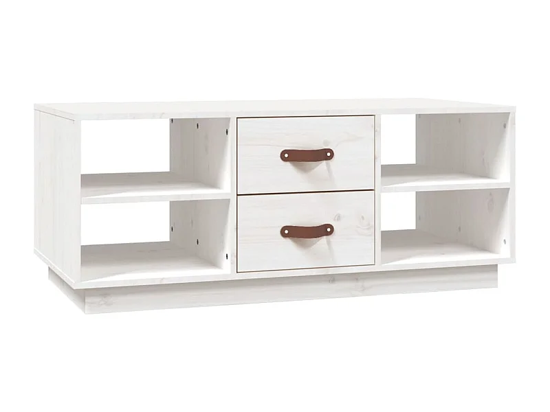 Mesa de centro | Mesa auxiliar madera contrachapada negro 90x50x40 cm SHL77967