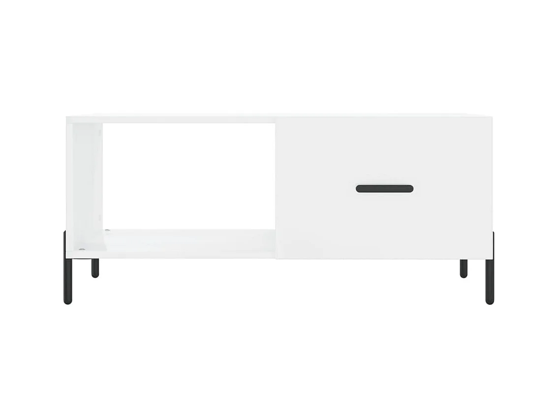 Mesa de centro | Mesa auxiliar madera de ingeniería negro 100x100x48,5 cm SHL3625