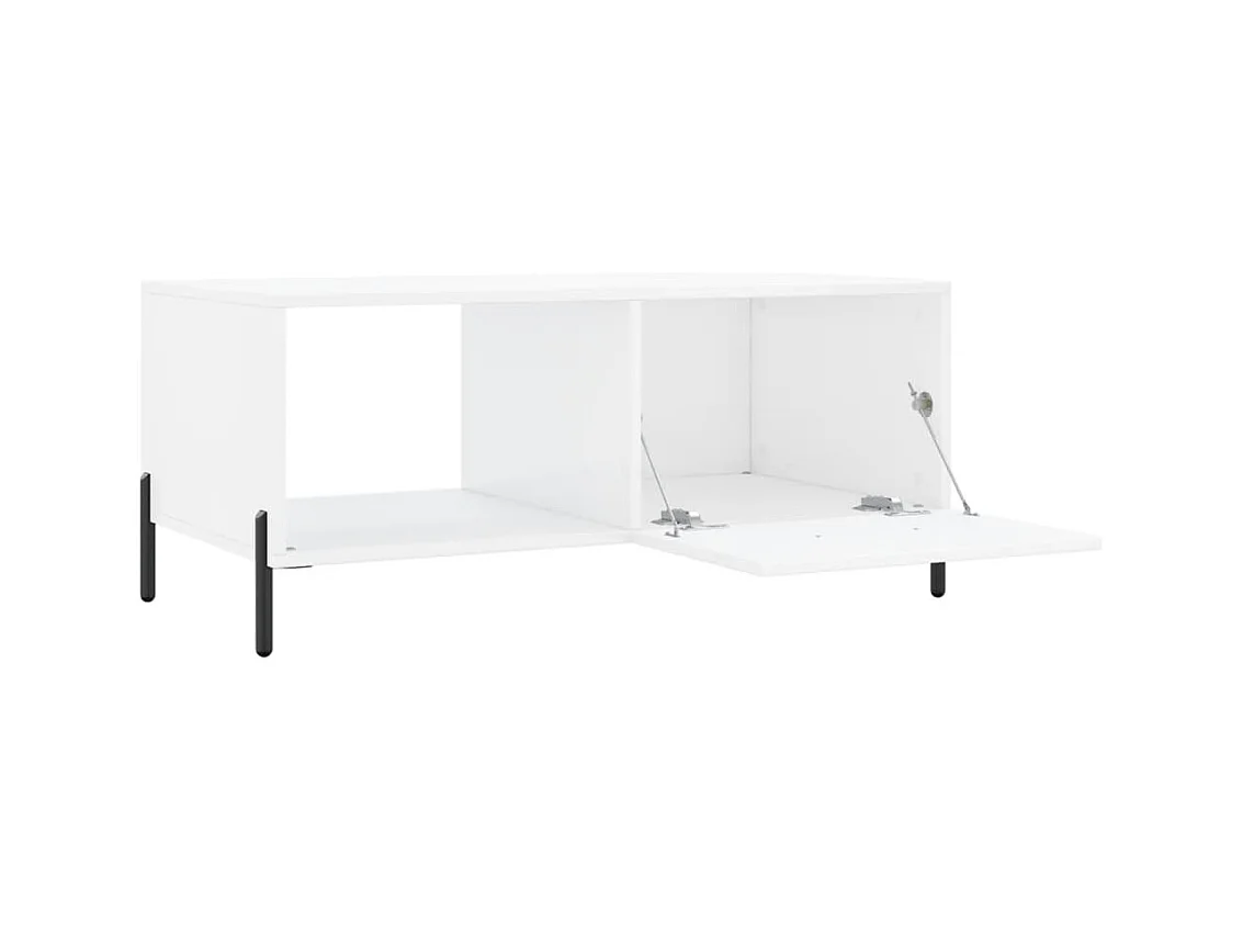 Mesa de centro | Mesa auxiliar madera de ingeniería negro 100x100x48,5 cm SHL3625