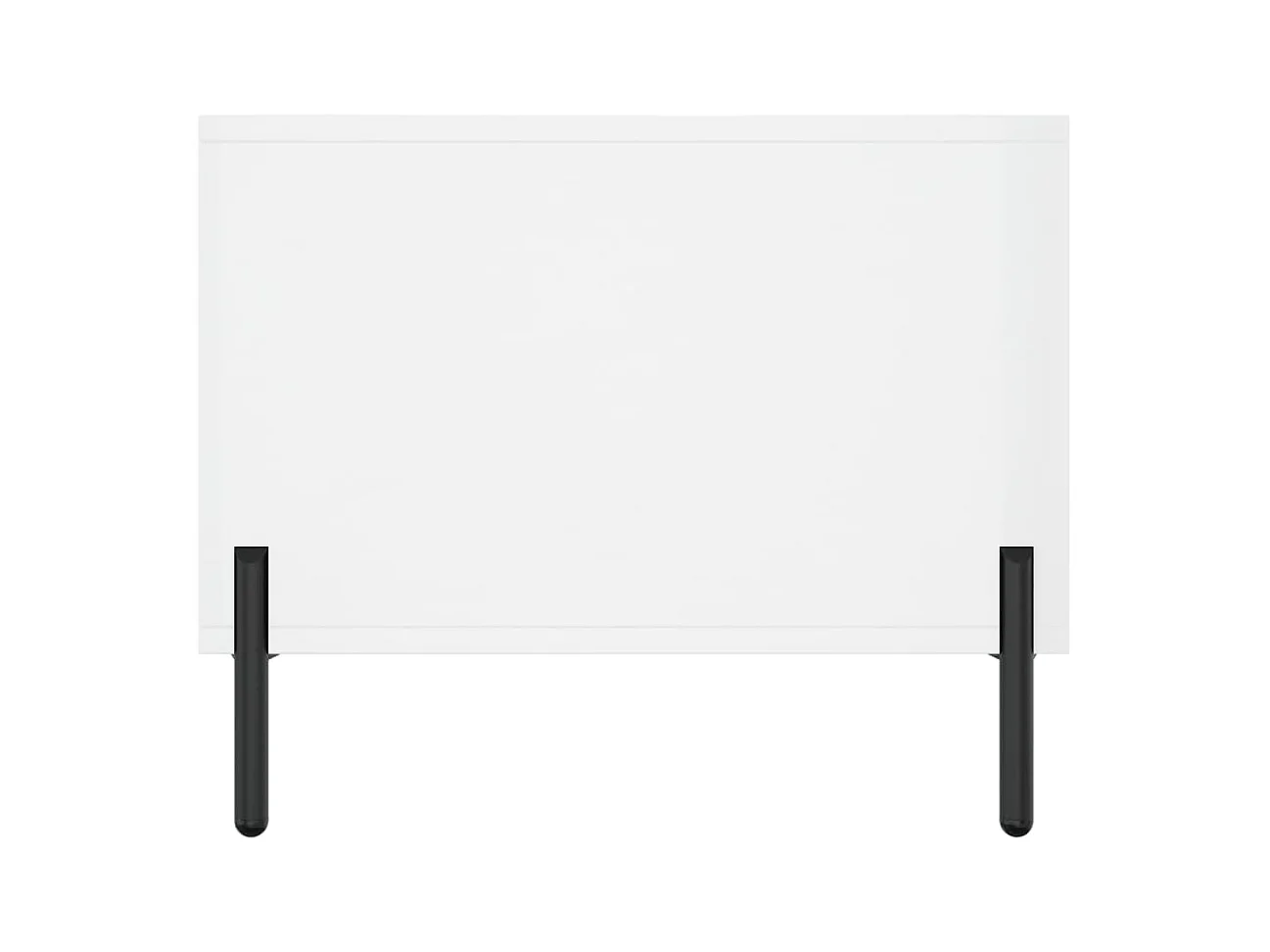 Mesa de centro | Mesa auxiliar madera de ingeniería negro 100x100x48,5 cm SHL3625