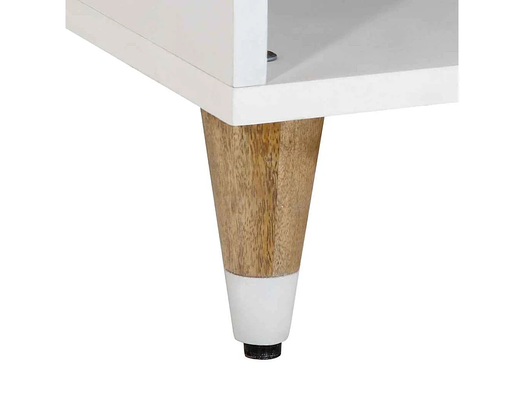 Couchtisch-Wohnzimmertisch-Beistelltische 80x50x40 cm Massivholz Mango SHL318