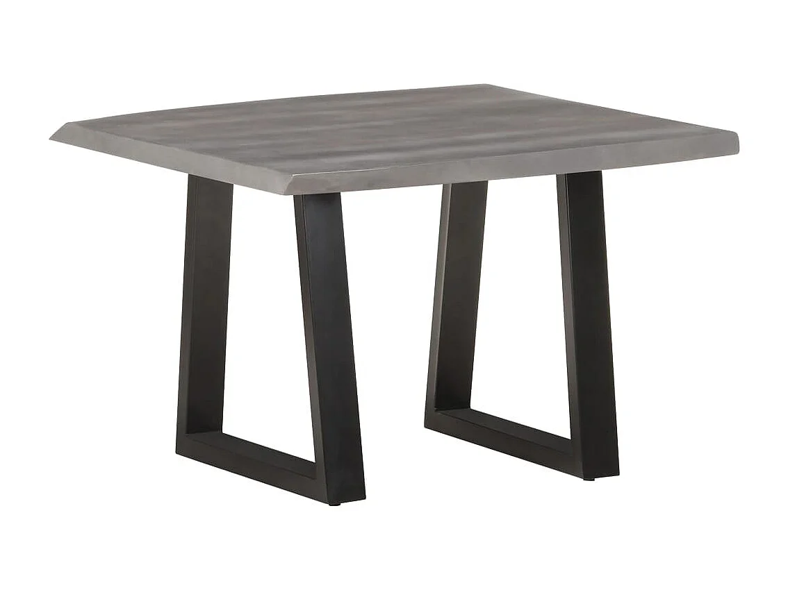 Mesa de centro | Mesa de café | Mesa auxiliar Roble negro 59.5x59.5x40 cm SHL1520