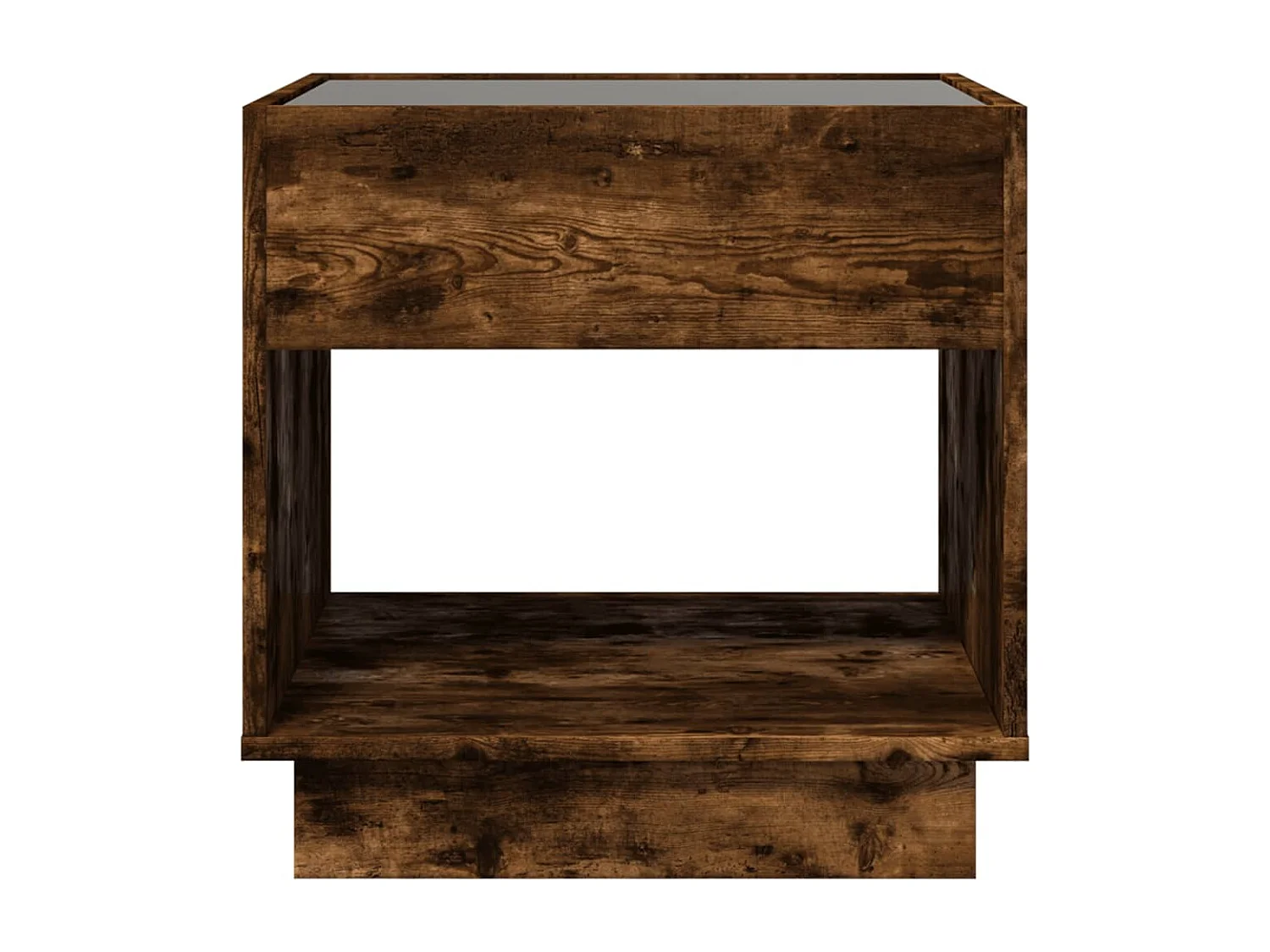 Mesa de centro-Mesa auxiliar madera de ingeniería gris Sonoma 57x57x30 cm SHL756
