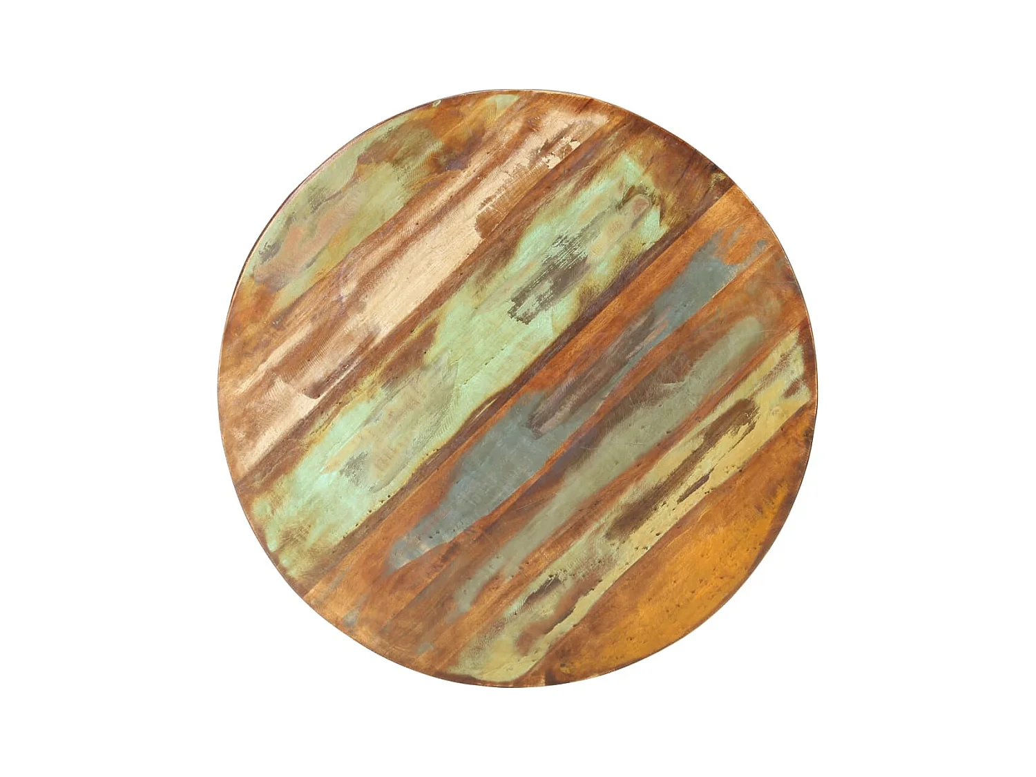 Mesa de centro | Mesa de café | Mesa auxiliar Roble negro 55.5x55x45 cm Madera contrachapada SHL3868