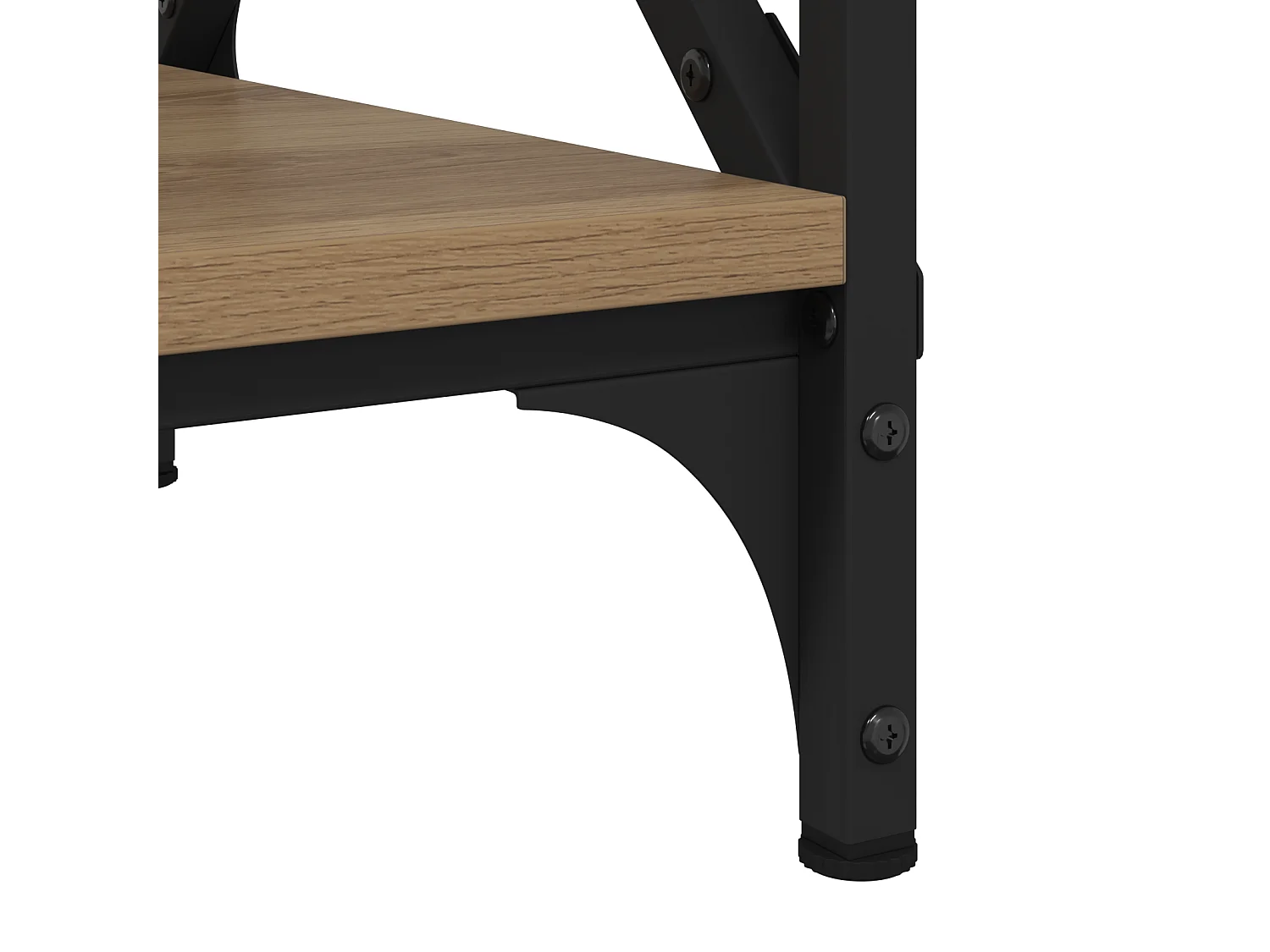 Couchtisch-Beistelltische-Sofatisch Artisan-Eiche 55x38x45 cm Holzwerkstoff SHL13160