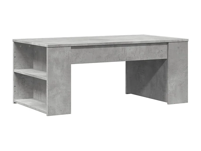 Mesa de centro | Mesa auxiliar y LED madera ingeniería gris Sonoma 70x50x45 cm SHL365240
