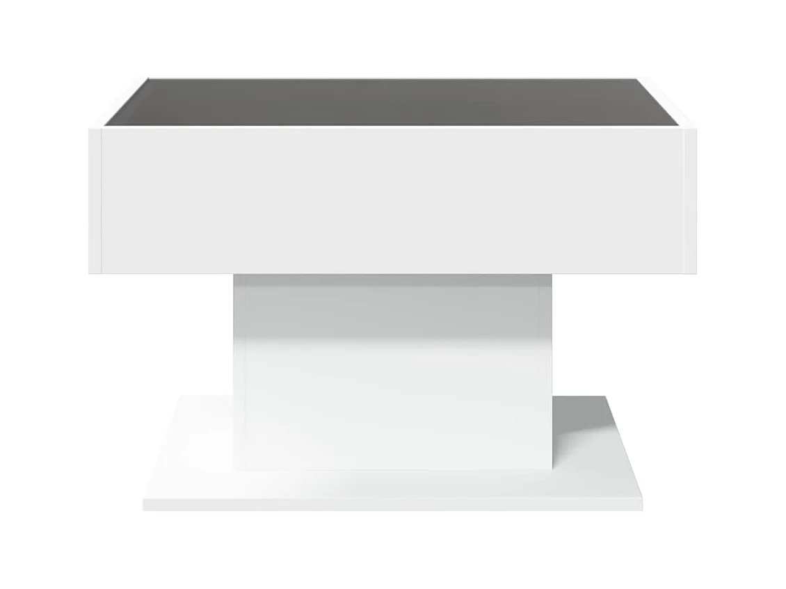 Mesa de centro-Mesa auxiliar madera contrachapada negro 102x55,5x40 cm SHL206366