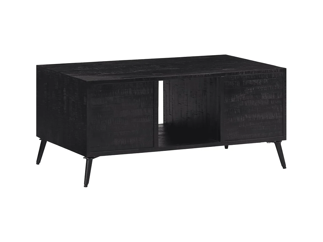 Table basse salon-Table d'appoint 90x50x41 cm teck de récupération massif SHL16234