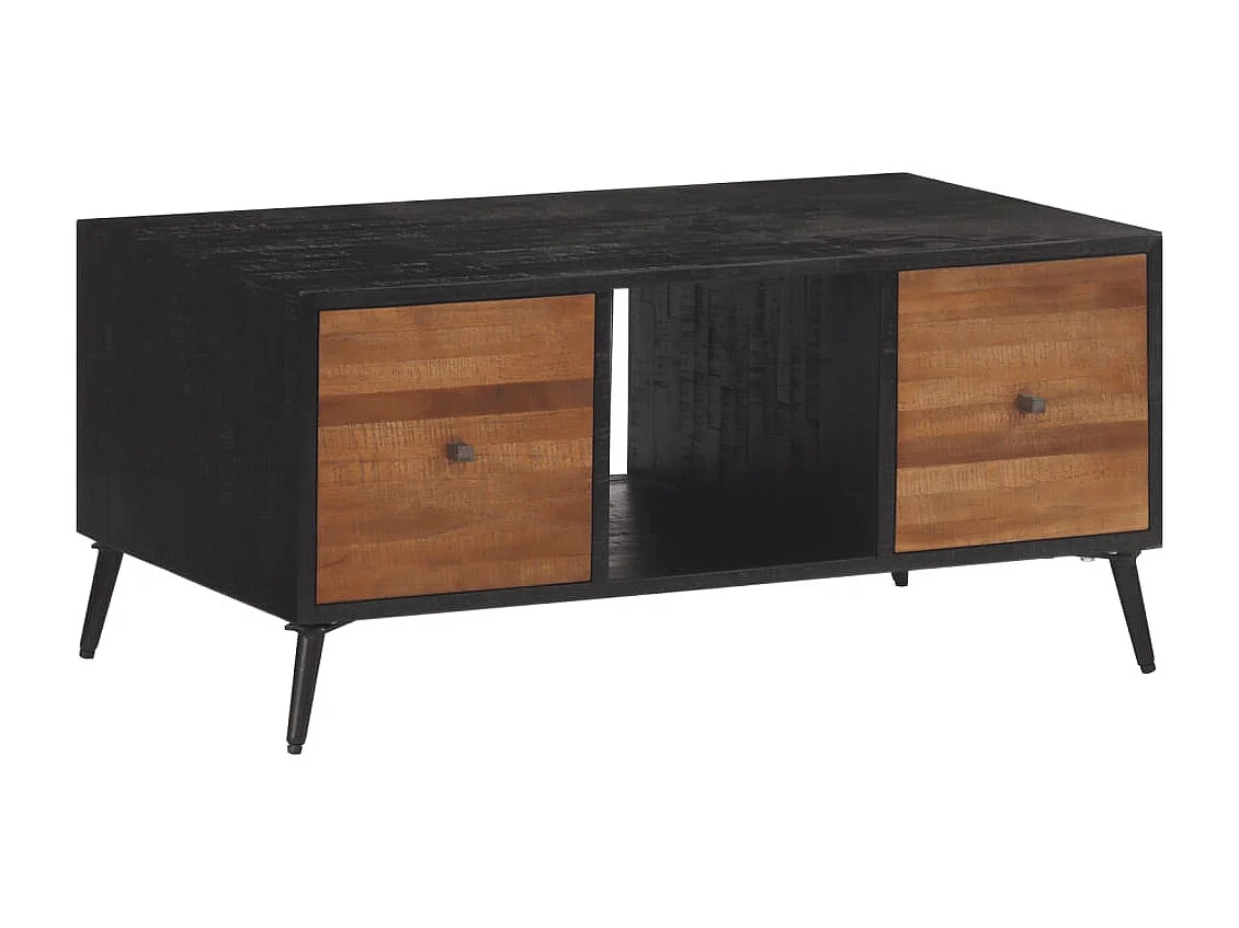 Couchtisch-Sofatisch-Beistelltische 90x50x41 cm Recyceltes Massivholz Teak SHL99509