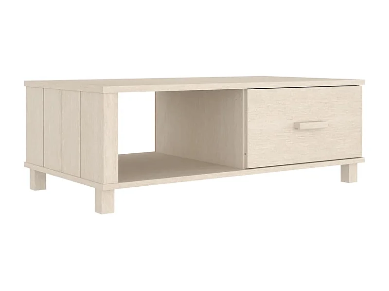 Mesa de centro | Mesa auxiliar acero amarillo mostaza 68x50x50,5 cm SHL4926