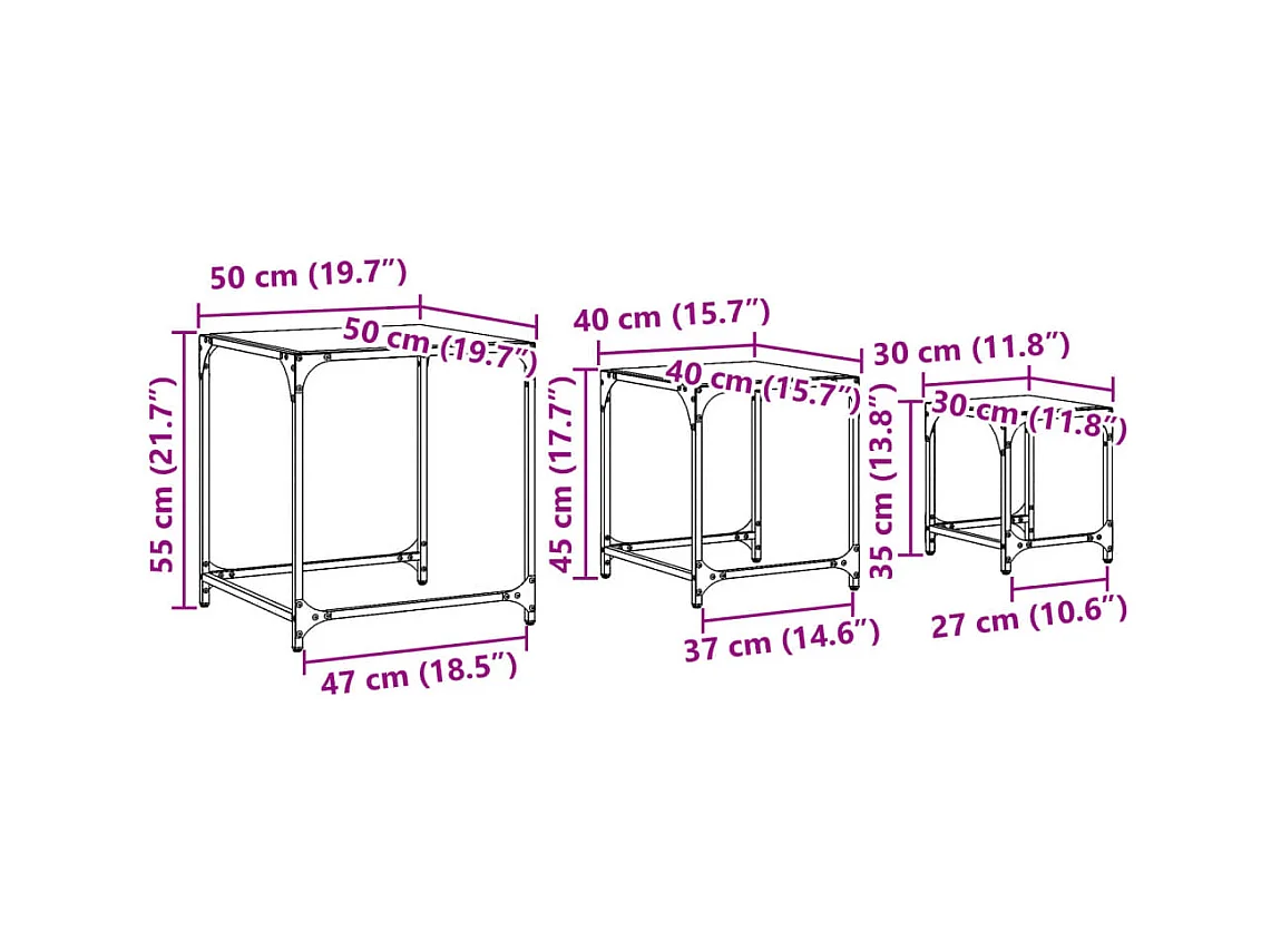 Mesa de centro-Mesa auxiliar forma de barril madera maciza reciclada negro SHL3980