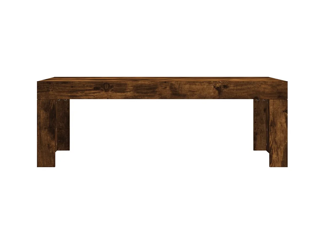 Mesa de centro | Mesa auxiliar madera de ingeniería gris Sonoma 104x60x35 cm SHL344377