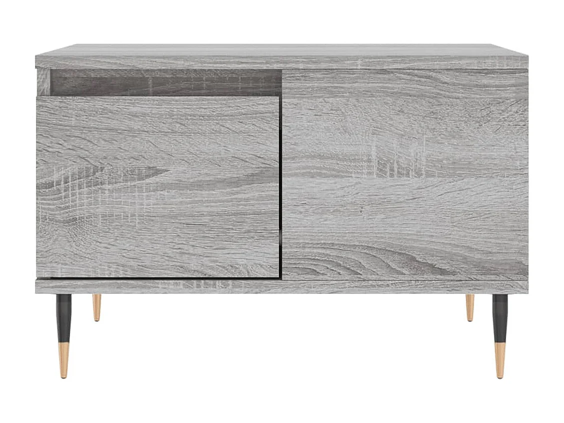 Couchtisch-Wohnzimmertisch-Beistelltische Grau Sonoma 55x55x36,5 cm Holzwerkstoff SHL93503