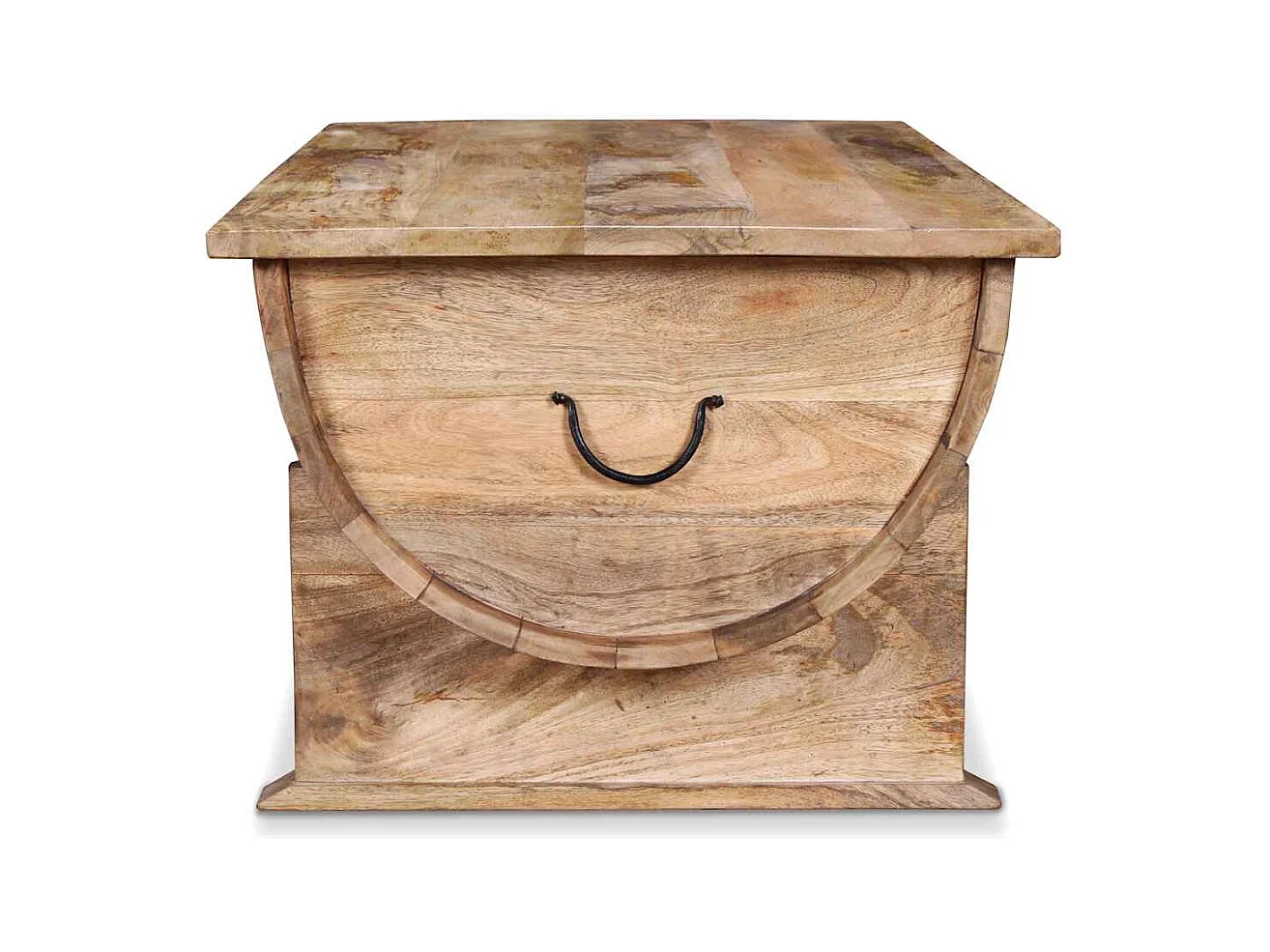 Mesa de centro | Mesa auxiliar salon de madera maciza de acacia 45x45x45 cm SHL701134