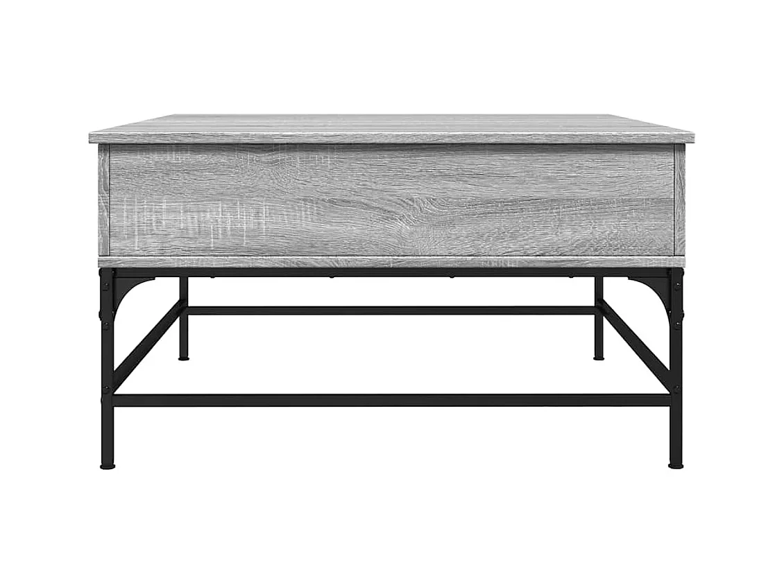 Mesa de centro-Mesa auxiliar de resina de teca 110x60x40 cm SHL1505