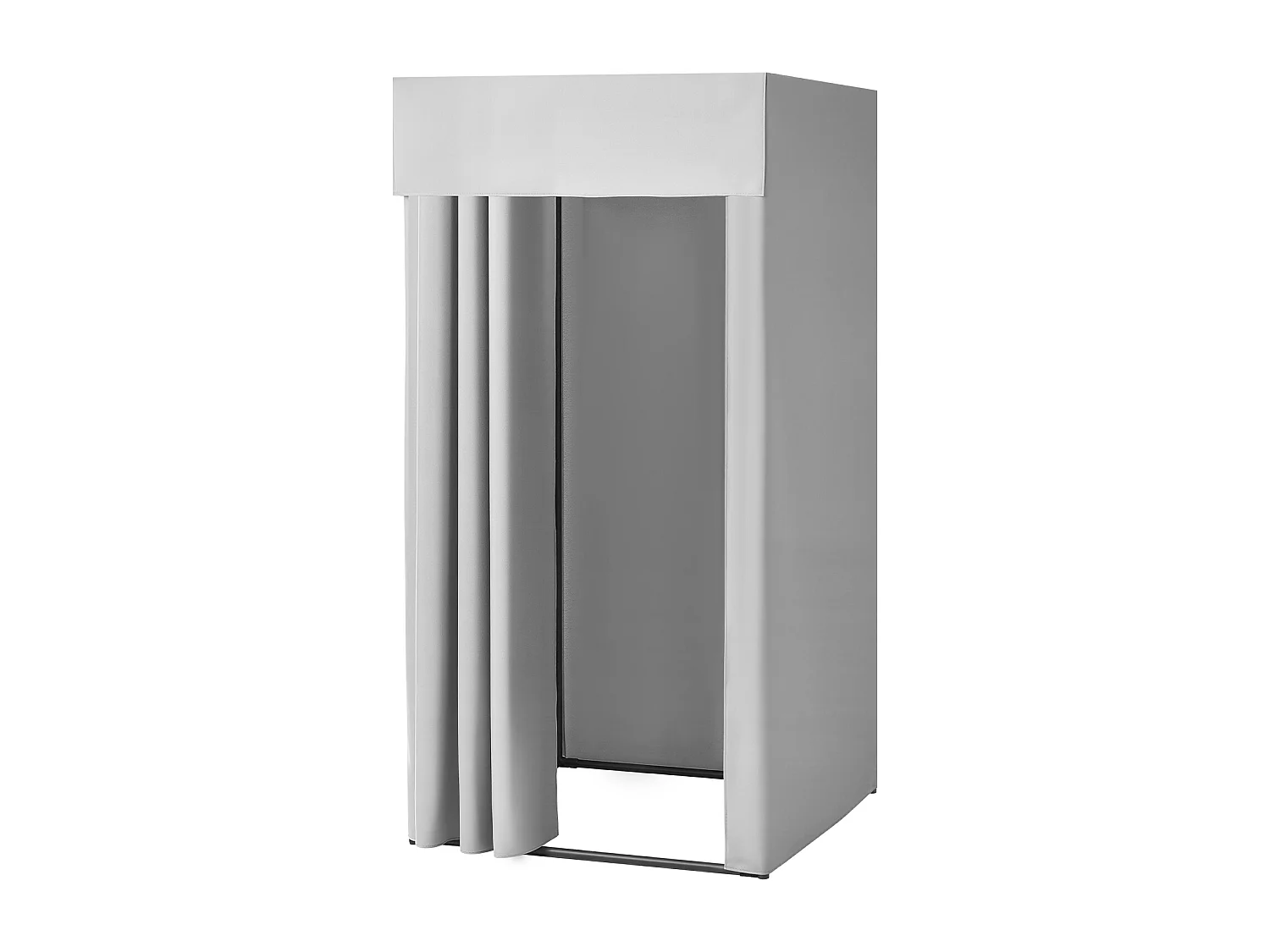 Paskamer SucceBuy, 99x99x198 cm, Draagbare Kleedkamer met Dikke Polyester Gordijnen en Haak, Privéspace voor Winkels, Boetieks