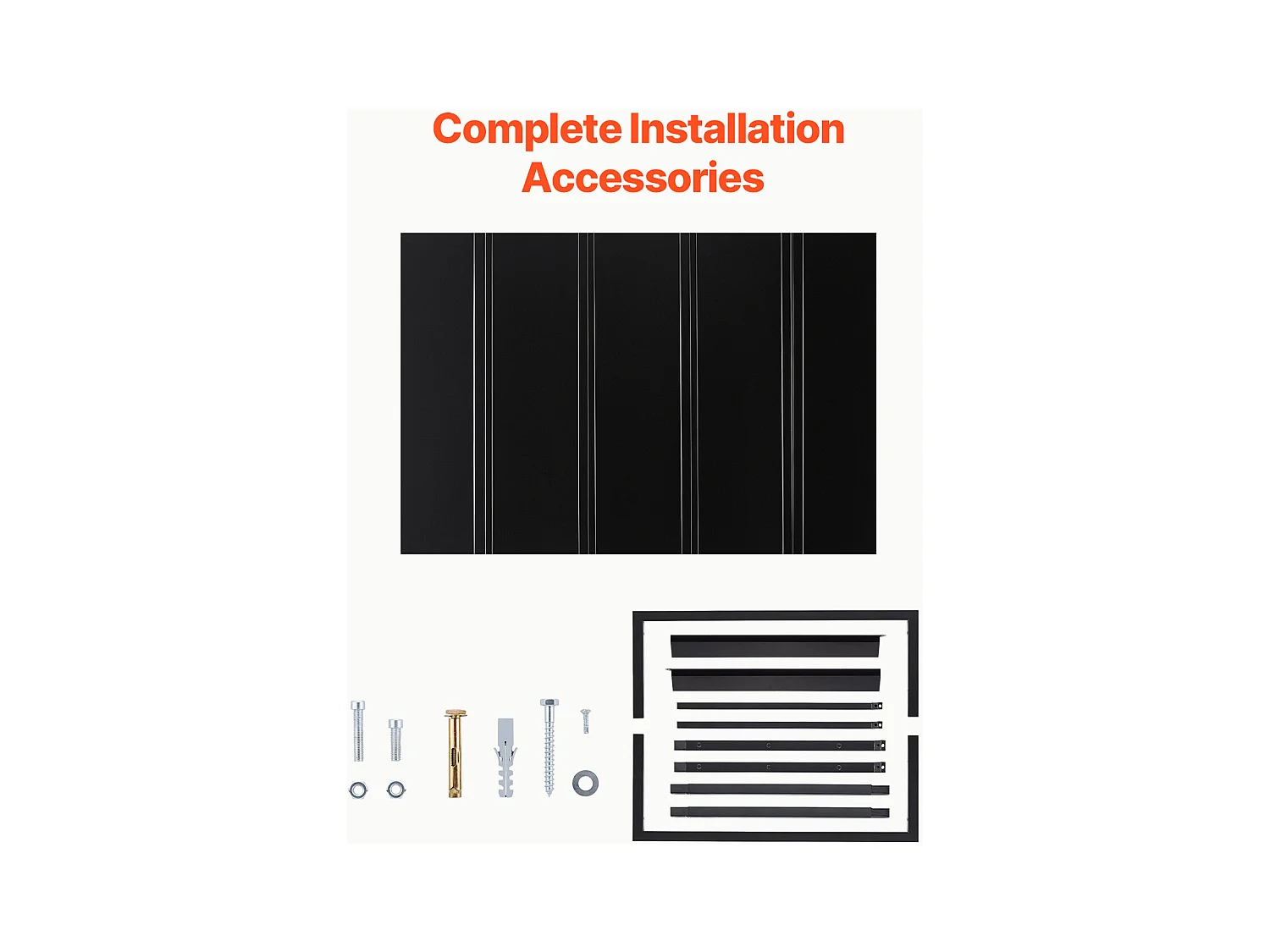 Auvent de Porte d'Entrée SucceBuy, 143x61 cm Marquise de Porte Extérieure Métal, Cadre Acier, Abri de Protection Contre Pluie, pour Portes d'Entrée, Balcons