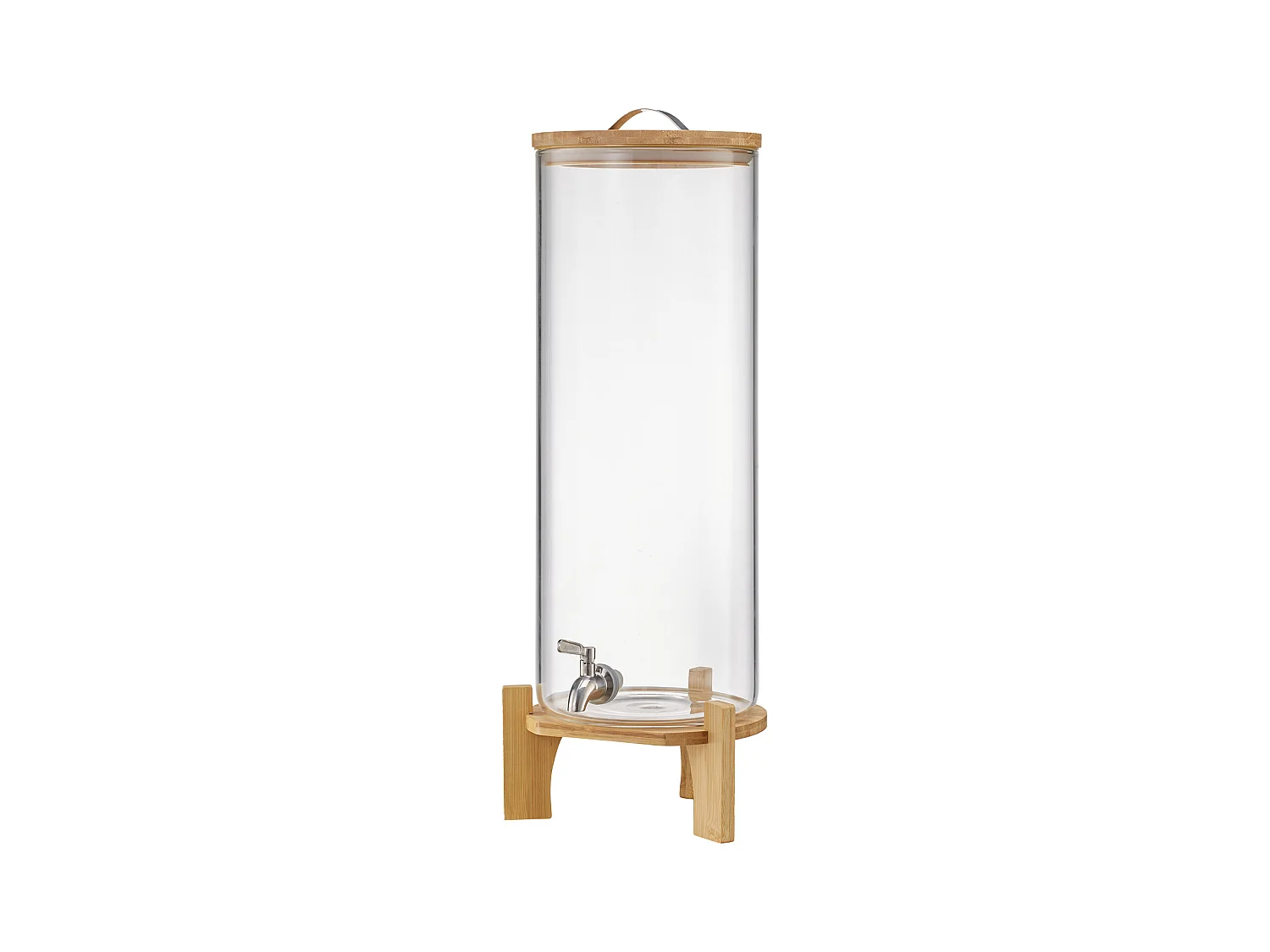 Getränkespender SucceBuy, Großes Fassungsvermögen von 13 L, Wasserspender aus Glas, für Wasser, Saft, Limonade, Eistee und Kaffee