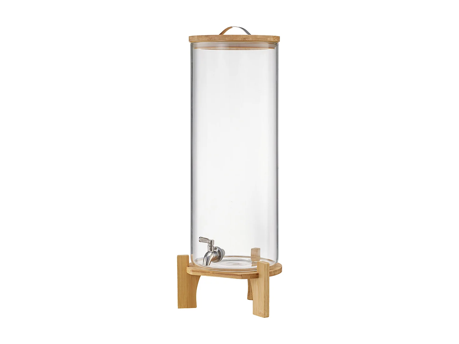 Distributeur de Boissons SucceBuy, Grande Capacité de 13 L, Fontaine à Eau en Verre, Distribution d’Eau Jus Limonade Thé Glacé, pour Café