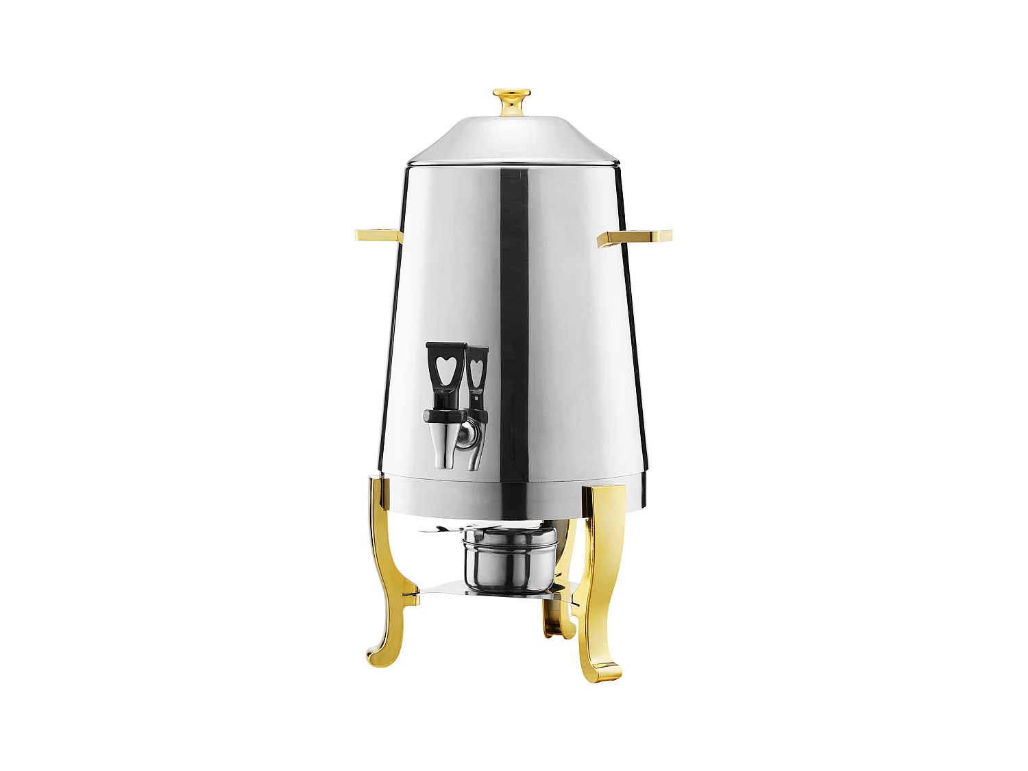 Distributeur de Boissons SucceBuy, Capacité 13 L, Fontaine à Eau Chaude et Froide en Acier Inoxydable, Distribution de Thé, Idéal pour Café