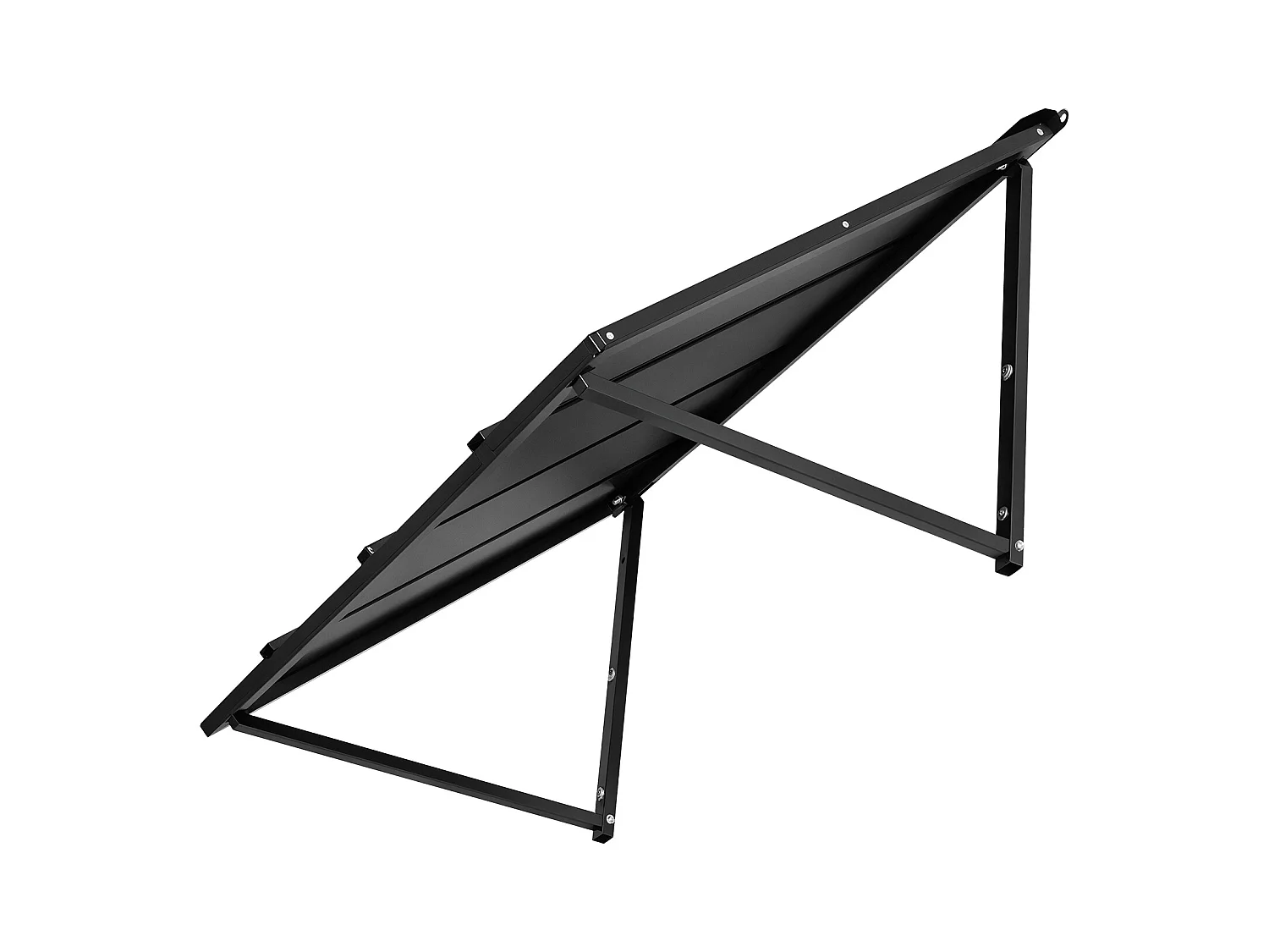 Auvent de Porte d'Entrée SucceBuy, 112,5x61 cm, Marquise de Porte Extérieure Métal, Cadre Acier, Abri de Protection Contre Pluie, pour Portes d'Entrée, Balcons