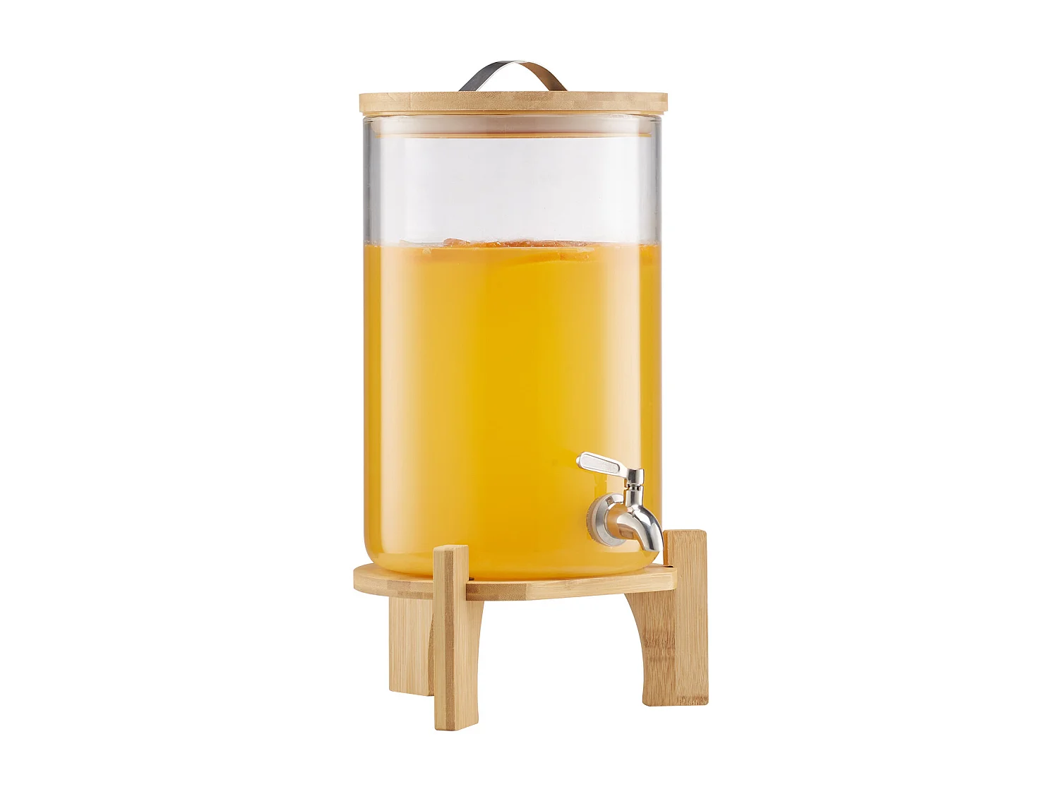 Dozownik Napojów SucceBuy, Duża Pojemność 8 L, Szklany Dystrybutor Wody, Dozowanie Wody, Soków, Lemoniady, Mrożonej Herbaty, do Kawy