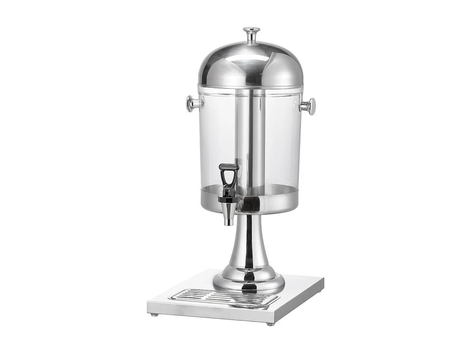 Getränkespender SucceBuy, Fassungsvermögen 8 L, Wasserspender aus Edelstahl und Kunststoff, Ausgabe von Saft, Limonade, Eistee, Kaffee