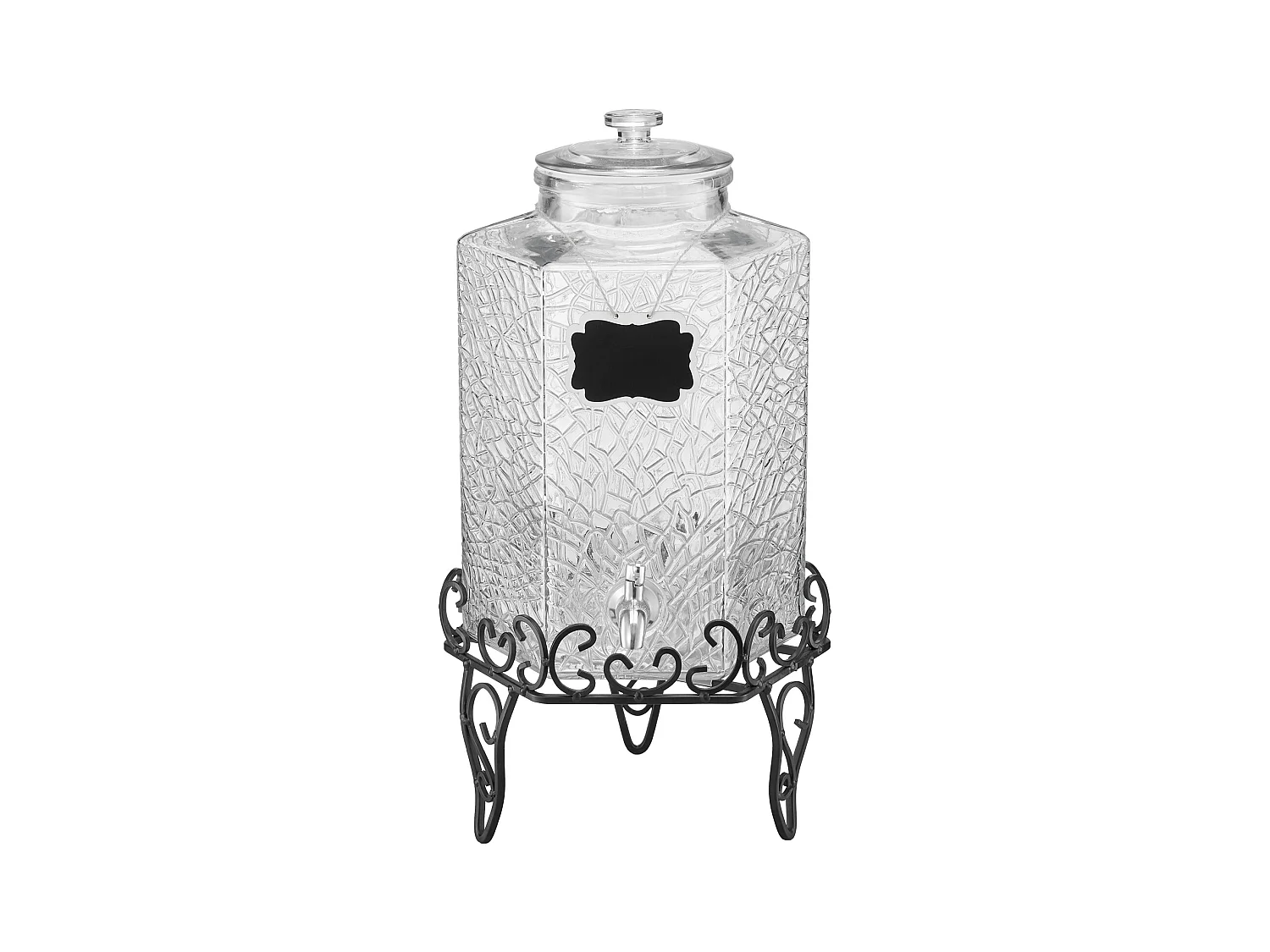 Drankautomaat SucceBuy, Grote Capaciteit 10 L, Glazen Waterfontein, Distributie van Water, Limonade, Ijsthee, voor Koffie