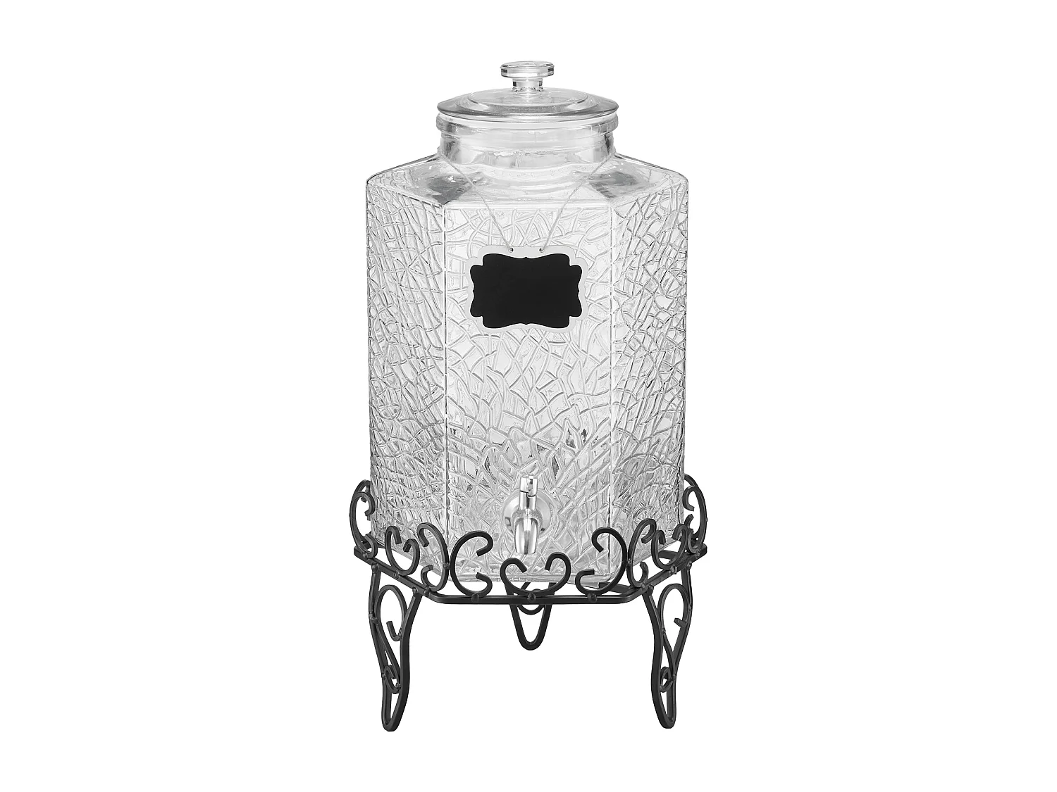 Drankautomaat SucceBuy, Grote Capaciteit 10 L, Glazen Waterfontein, Distributie van Water, Limonade, Ijsthee, voor Koffie