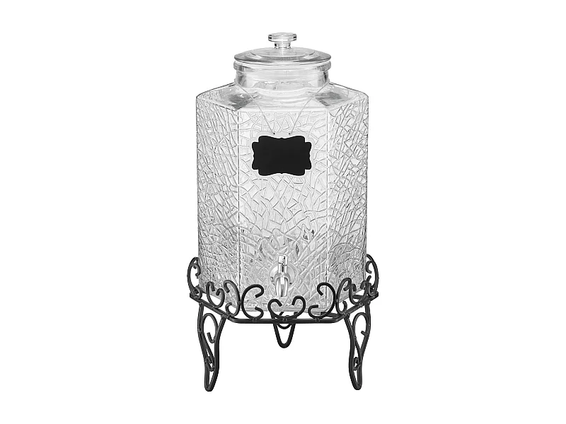 Drankautomaat SucceBuy, Grote Capaciteit 10 L, Glazen Waterfontein, Distributie van Water, Limonade, Ijsthee, voor Koffie