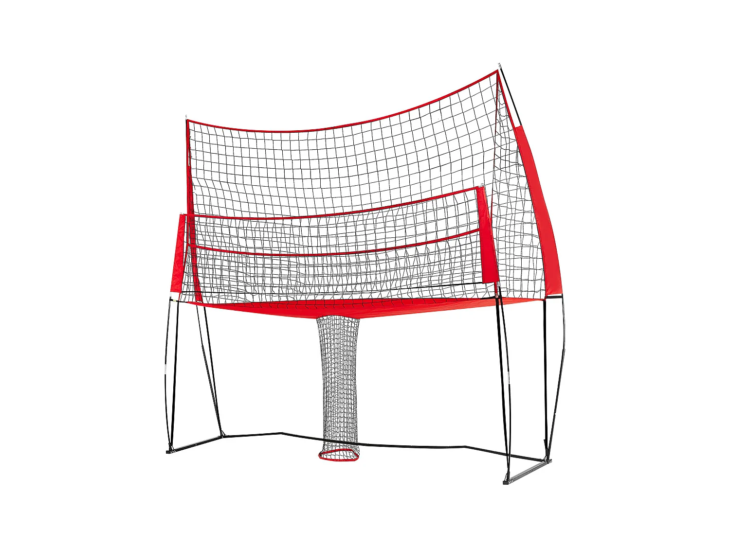 Filet de Volleyball SucceBuy 2 en 1, Filet d'Entraînement de Volleyball Portable Réglable en Hauteur, pour Service en Intérieur et en Extérieur dans le Jardin