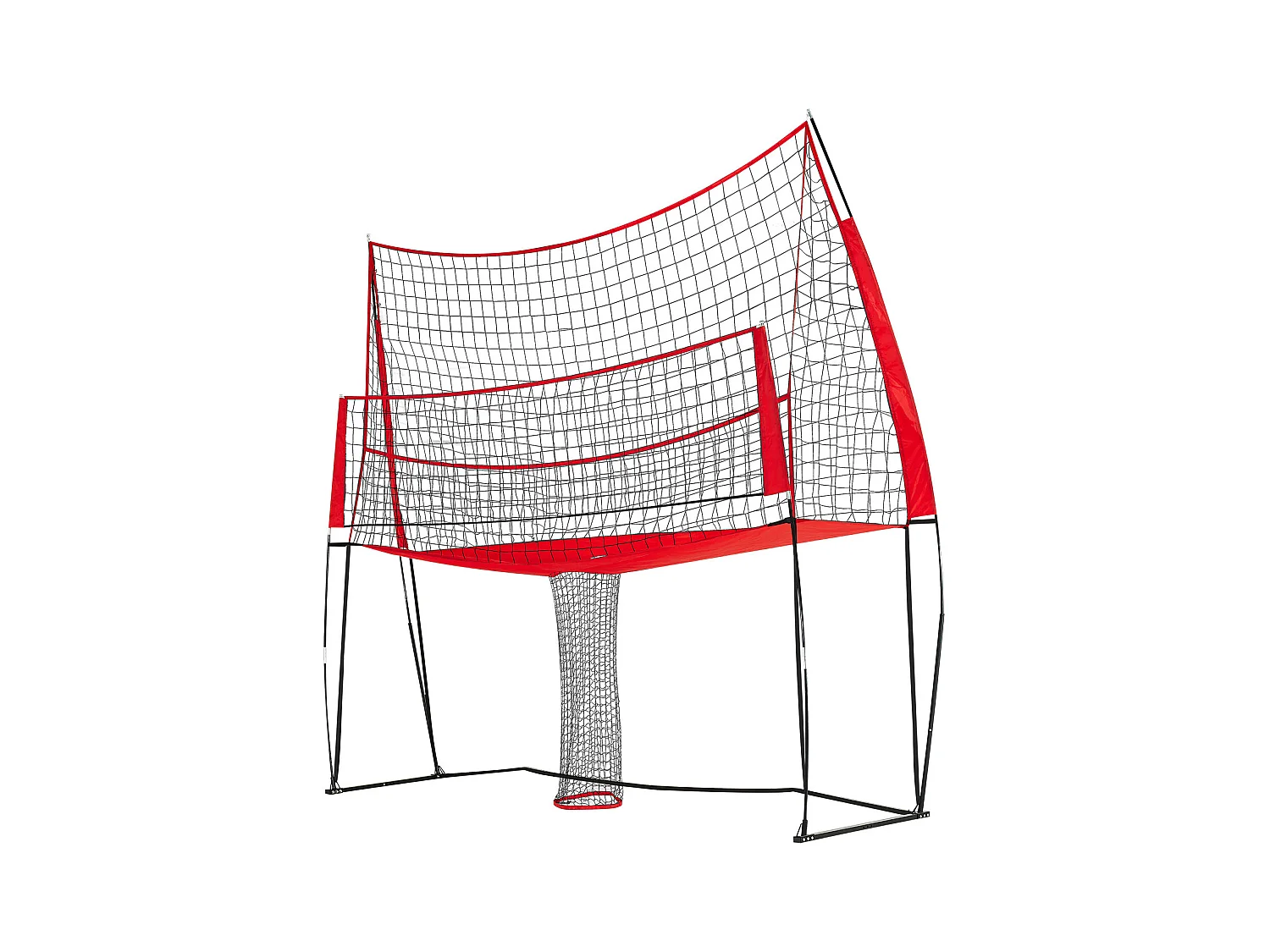 Filet de Volleyball SucceBuy 2 en 1, Filet d'Entraînement de Volleyball Portable Réglable en Hauteur, pour Service en Intérieur et en Extérieur dans le Jardin