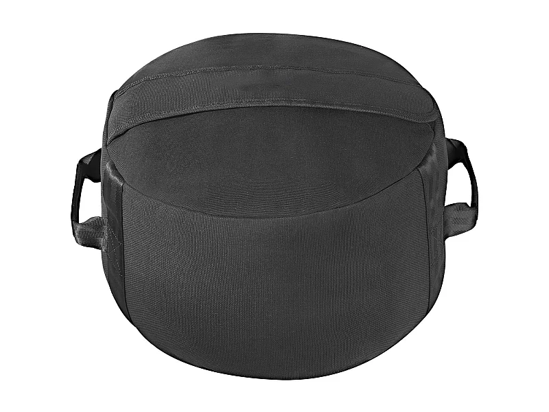 Sac de Sable Musculation SucceBuy 45 kg, Sac de Sport Fitness Vide Non Rempli, en Nylon et PU, avec Poignées Solides, Imperméable, Noir