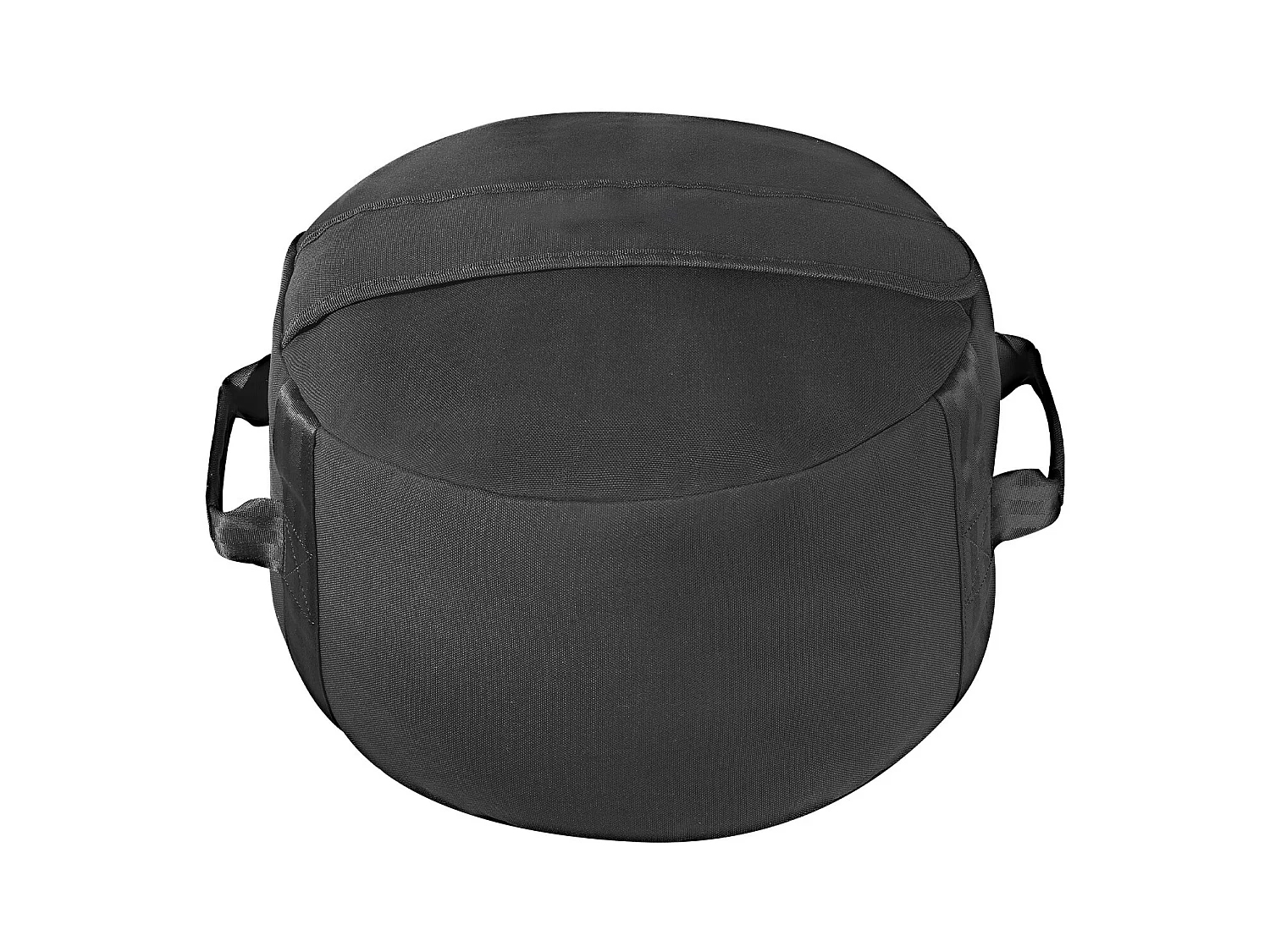 Sacco di Sabbia SucceBuy per Sollevamento Pesi da 45 kg, Borsa Sportiva per Fitness Vuota e Non Riempita, Nylon e PU, con Maniglie Resistenti, Impermeabile, Nero